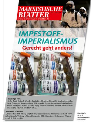 cover image of Impfstoff-Imperialismus – Gerecht geht anders!